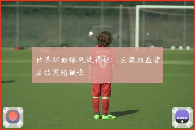 世界杯假球风波再起:巨额利益背后的黑暗链条
