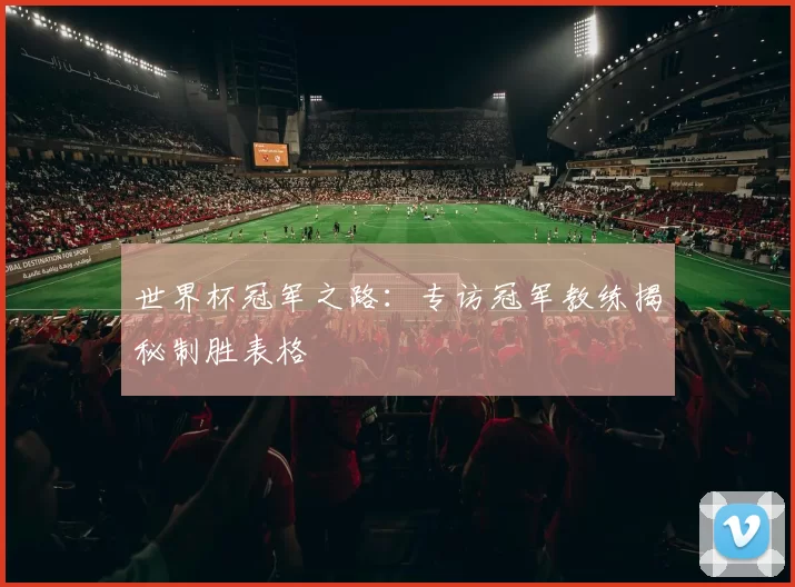 世界杯冠军之路:专访冠军教练揭秘制胜表格