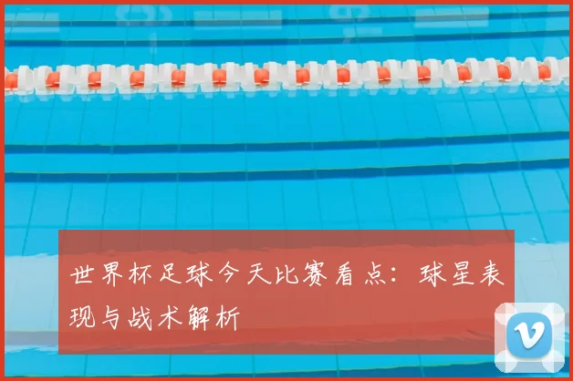世界杯足球今天比赛看点：球星表现与战术解析