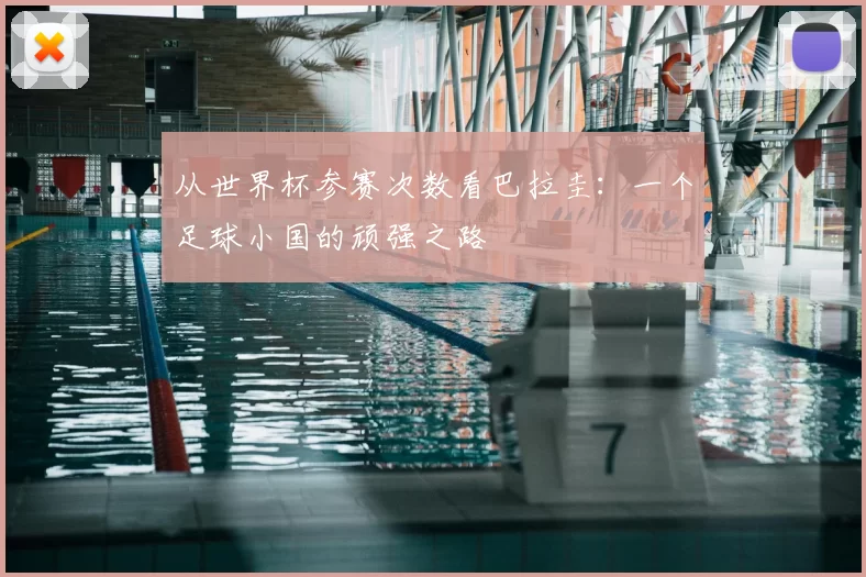 从世界杯参赛次数看巴拉圭:一个足球小国的顽强之路